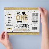 Mr. Onederful Verjaardagsfeestje Chiptas Favoriete Flyer (Hand)