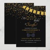 Mr Onederful verjaardagsfeestje Kaart (Voorkant / Achterkant)