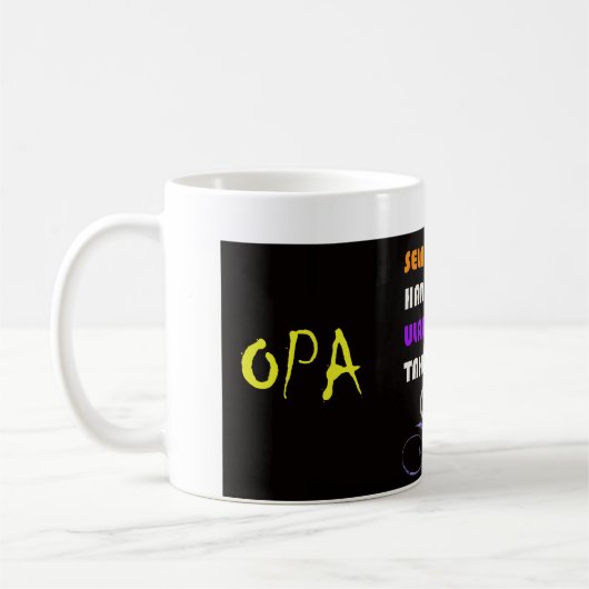 MR Opa Verjaardagsmok Koffiemok (Links)