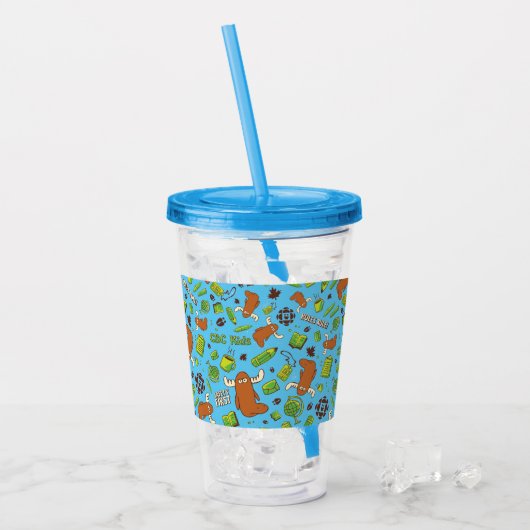 Mr Orlando Patroon Acryl Drinkbeker (Voorkant ijs)