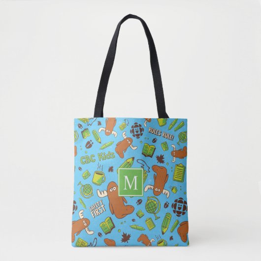 Mr Orlando Pattern Monogram Schouder Tas (Voorkant)