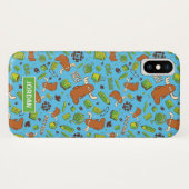 Mr. Orlando Pattern Persoonlijke telefoonhoes Case-Mate iPhone Case (Achterkant (horizontaal))
