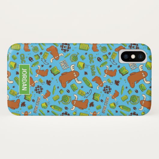 Mr. Orlando Pattern Persoonlijke telefoonhoes Case-Mate iPhone Case (Achterkant (horizontaal))