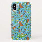 Mr. Orlando Pattern Persoonlijke telefoonhoes Case-Mate iPhone Case (Achterkant)