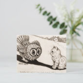 Mr Owl - Bent u een nieuw soort van oplichterij, K Briefkaart (Staand voorkant)