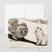 Mr Owl - Bent u een nieuw soort van oplichterij, K Briefkaart (Voorkant / Achterkant)