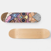 Mr Owl dek Skateboard (Horizontaal)