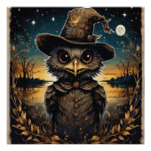 Mr Owl Perfect Poster (Voorkant)