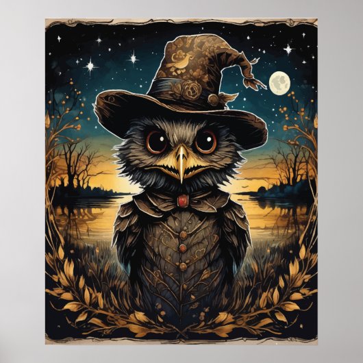 Mr Owl Poster (Voorkant)