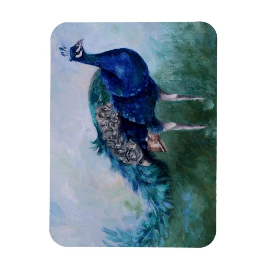 Mr Peacock Magneet (Verticaal)