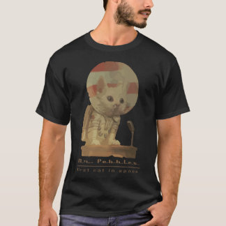 Mr Pebbles - De eerste kat in de ruimte! Klassieke T-shirt