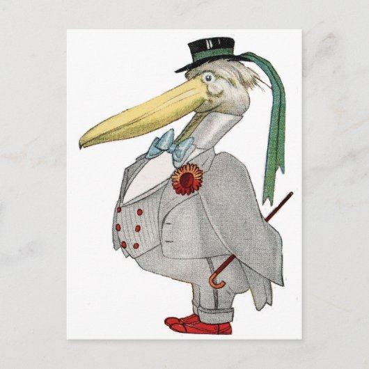 MR PELICAN BRIEFKAART (Voorkant)