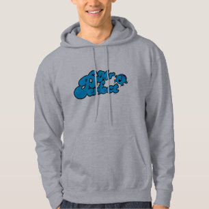Mr Perfect   Grote blauwe letters Hoodie