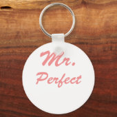 Mr Perfect Sleutelhanger (Voorkant)