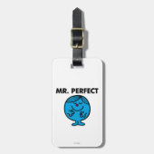 Mr Perfect | stille inhoud Bagagelabel (Voorkant verticaal)