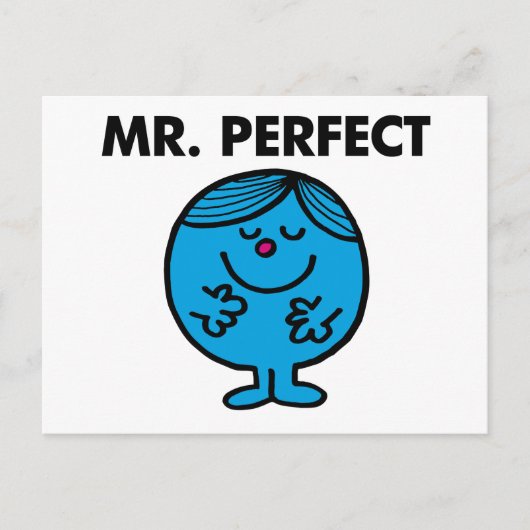 Mr Perfect | stille inhoud Briefkaart (Voorkant)