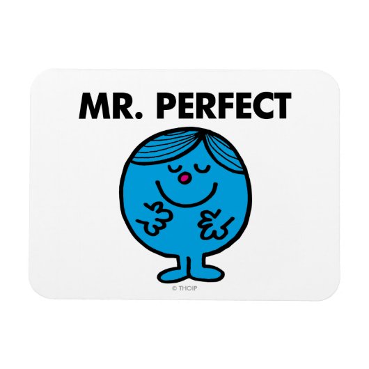 Mr Perfect | stille inhoud Magneet (Horizontaal)