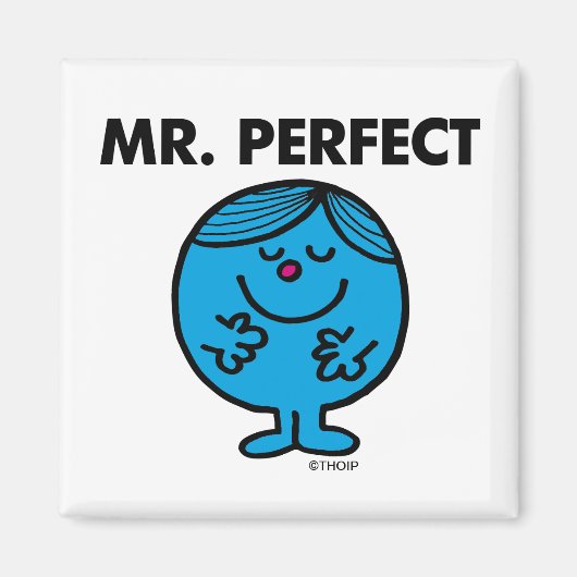 Mr Perfect | stille inhoud Magneet (Voorkant)