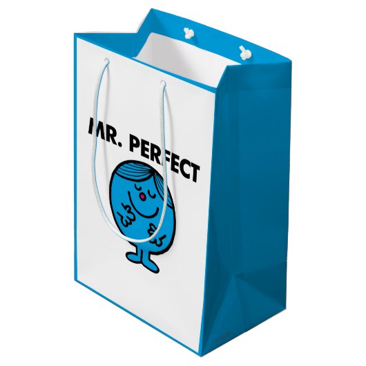Mr Perfect | stille inhoud Medium Cadeauzakje (Achterkant Gekanteld)