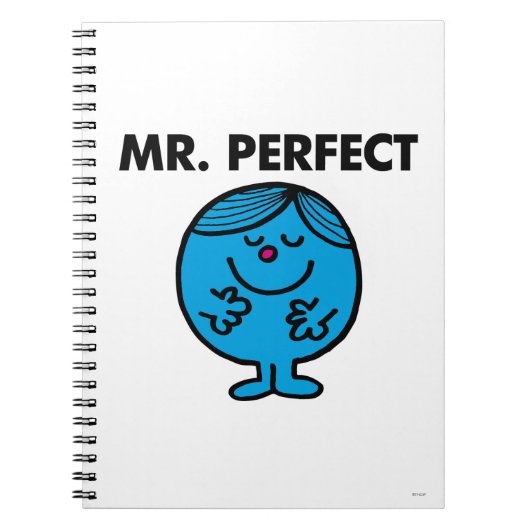 Mr Perfect | stille inhoud Notitieboek (Voorkant)