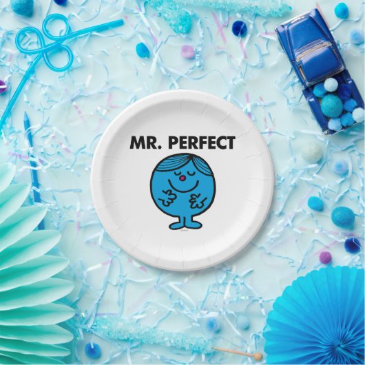 Mr Perfect | stille inhoud Papieren Bordje (Feest)