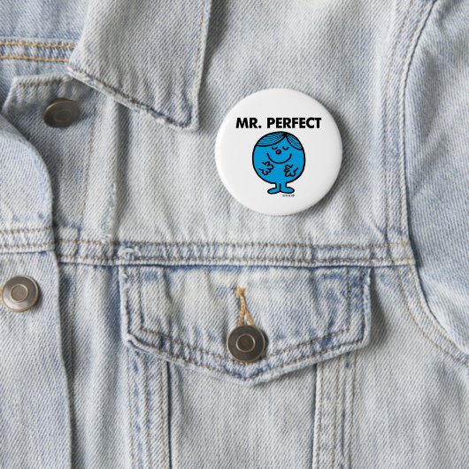 Mr Perfect | stille inhoud Ronde Button 5,7 Cm (In situ)