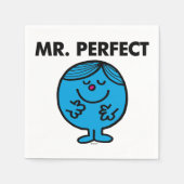 Mr Perfect | stille inhoud Servetten (Voorkant)