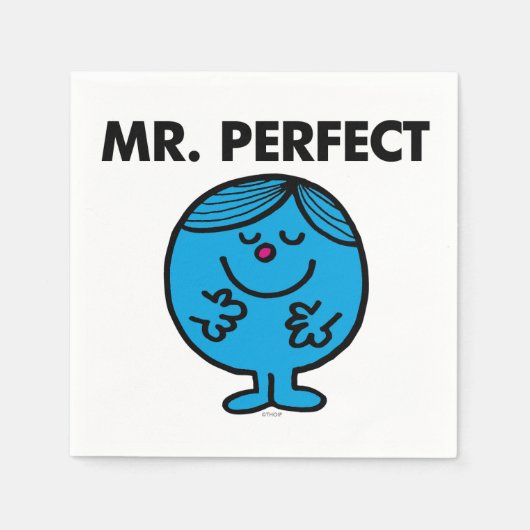 Mr Perfect | stille inhoud Servetten (Voorkant)
