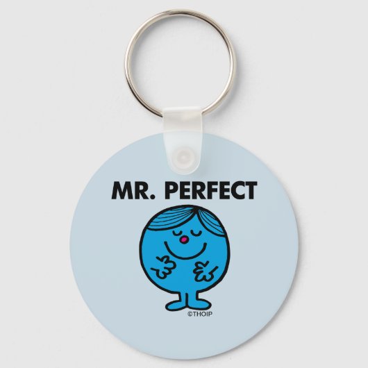 Mr Perfect | stille inhoud Sleutelhanger (Voorkant)