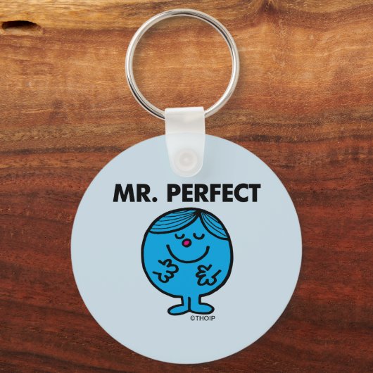 Mr Perfect | stille inhoud Sleutelhanger (Achterkant)