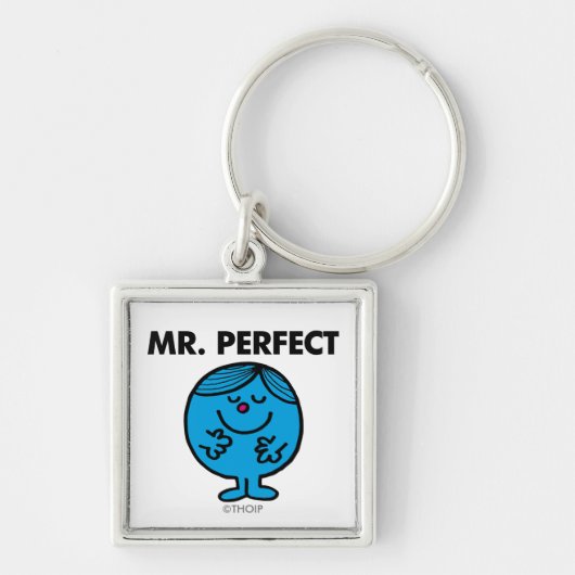 Mr Perfect | stille inhoud Sleutelhanger (Voorkant)