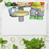 Mr Perfect Theedoek (Gevouwen)