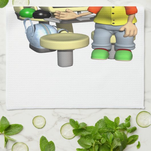 Mr Perfect Theedoek (Gevouwen)