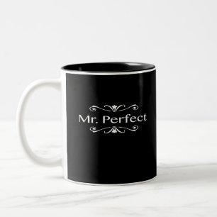 Mr Perfect Tweekleurige Koffiemok