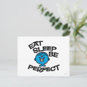 Mr. Perfect's plan voor het leven Briefkaart (Staand voorkant)