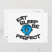 Mr. Perfect's plan voor het leven Briefkaart (Voorkant / Achterkant)