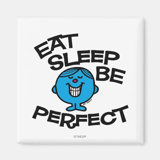Mr. Perfect's plan voor het leven Magneet (Voorkant)