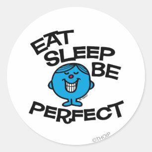 Mr. Perfect's plan voor het leven Ronde Sticker