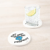 Mr. Perfect's plan voor het leven Zandsteen Onderzetter (Zijkant)