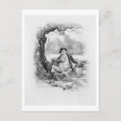 Mr Pickwick, van 'Charles Dickens: Een roddel over Briefkaart (Voorkant)