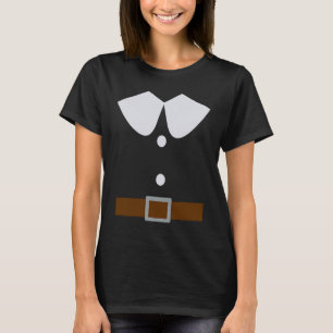 Mr Pilgrim Matching Halloween kostuum voor koppels T-shirt