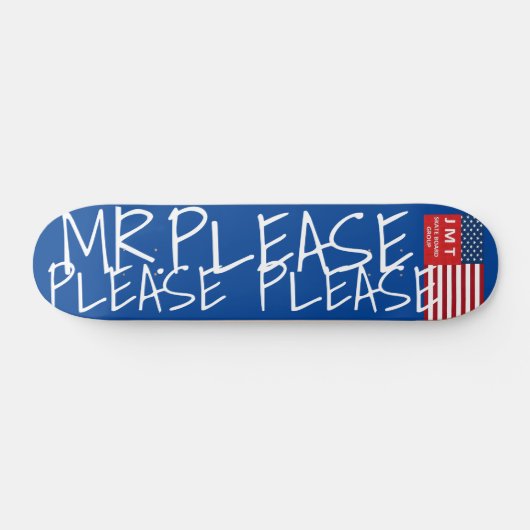 MR please 7 3/4" Skateboard Deck (Horizontaal)