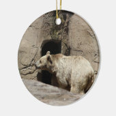 Mr Polar Beer Orniment Keramisch Ornament (Links)