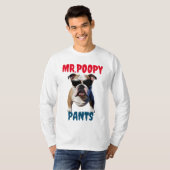 Mr Poopy Pants T-shirt (Voorkant volledig)