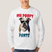 Mr Poopy Pants T-shirt (Voorkant)