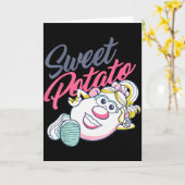 Mr. Potato Head Valentines Day Mrs. Sweet Potato R Kaart (Gele Bloem)