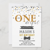 Mr. prachtige verjaardagsuitnodiging kaart (Voorkant)