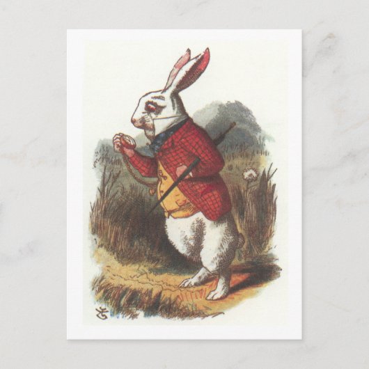 Mr Rabbit. Briefkaart (Voorkant)