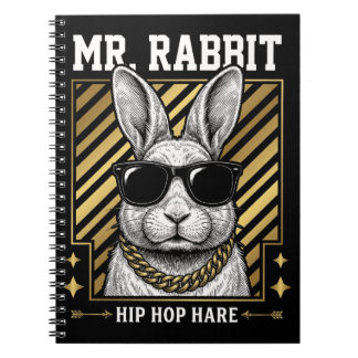 Mr Rabbit Hip Hop Hare Tote Notitieboek