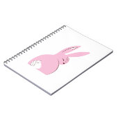 Mr Rabbit Journal - in roze! Notitieboek (Linkerzijde)